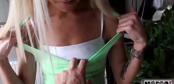  Girlfriend Tries Anal Sex video starring Halle Von - Mofos.com
